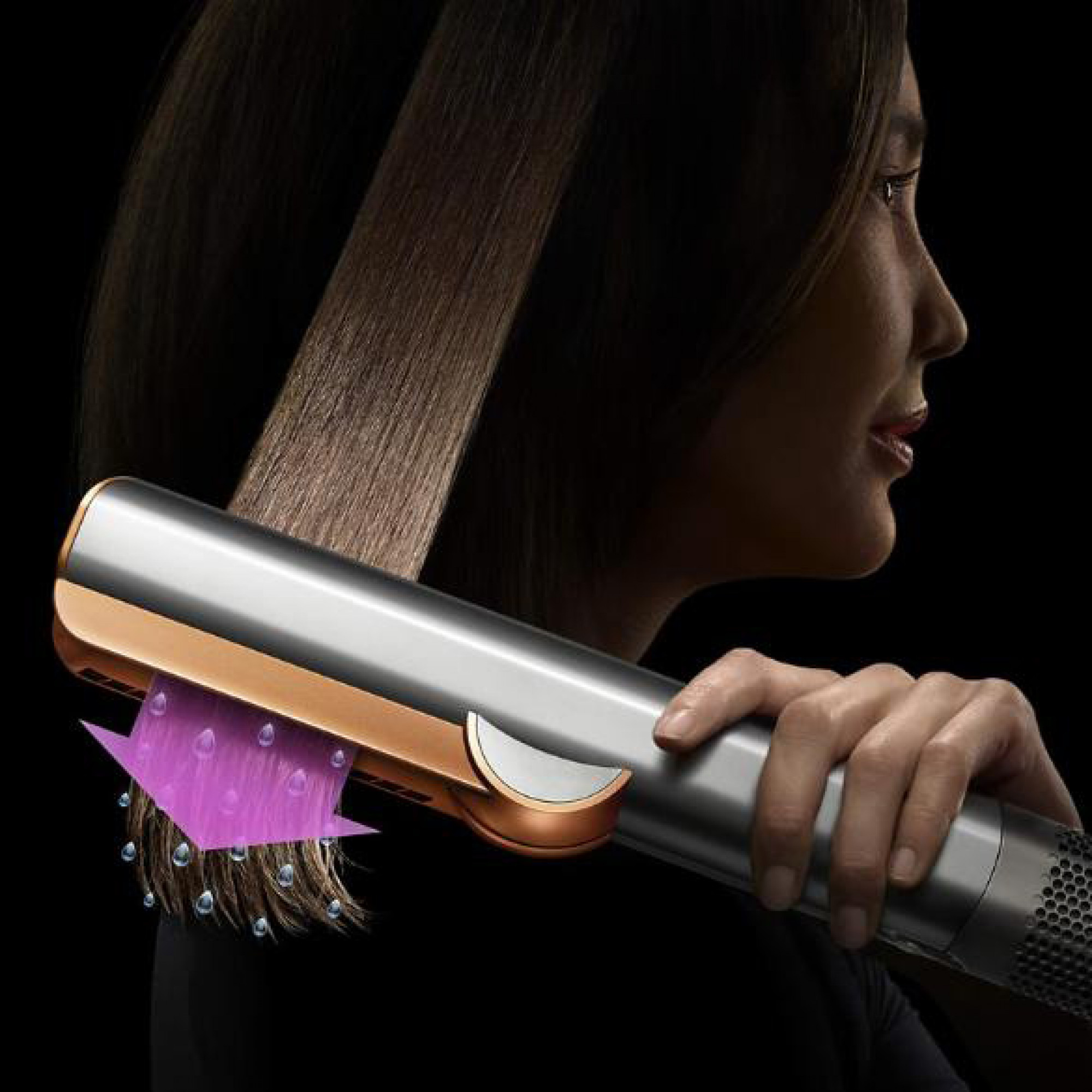 Випрямляч для волосся Dyson Airstrait HT01 - Apricot topaz KR